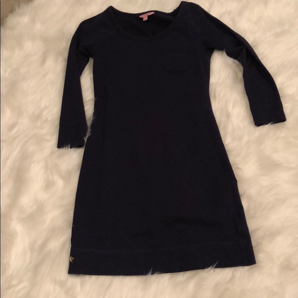 Lilly Pulitzer navy dress